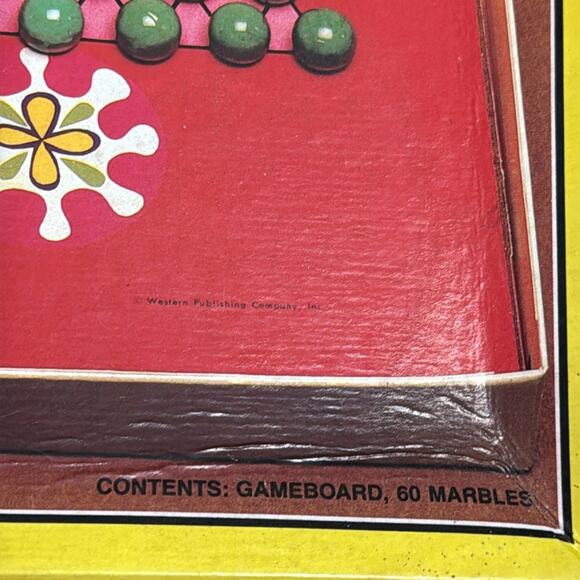 Vintage 1981 Whitman Chinese Checkers board game all pieces included 2-6 players - Picture 11 of 12